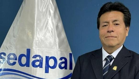 Héctor Piscoya, presidente de Sedapal, anuncia su renuncia al cargo tras cuestionamientos en su contra. (Foto: Andina)