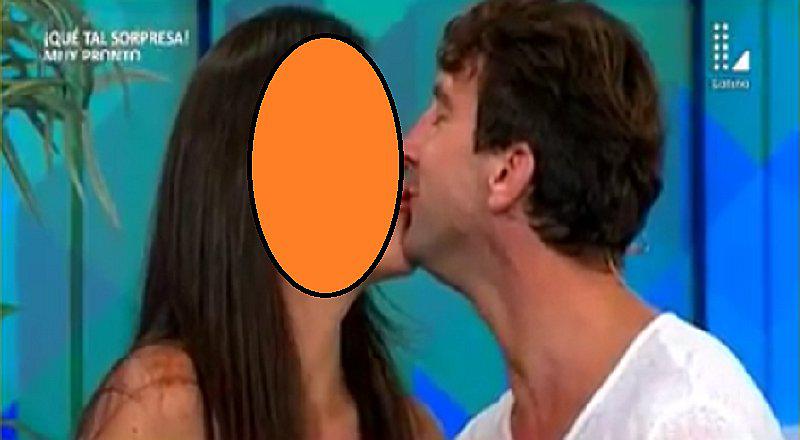 ¡Uy Sheyla Rojas! Antonio Pavón se dio tierno beso en pleno programa con...(VIDEO)