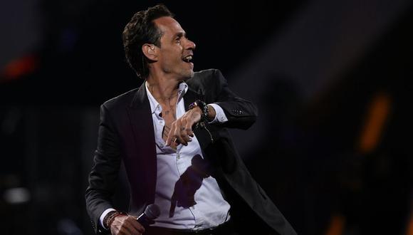 Marc Anthony emociona a sus fans con su versión de “A song for you”. (Foto: AFP)