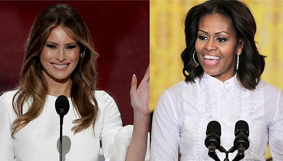 Melania Trump es acusada de plagiar parte del discurso de Michelle Obama