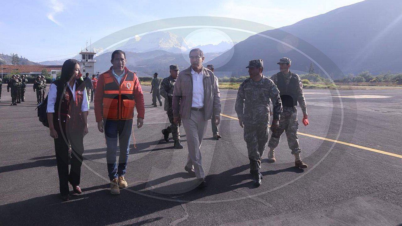 Presidente Martín Vizcarra visita zona afectada por el terremoto de Yungay de 1970 | FOTOS 