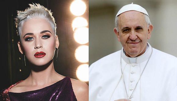 Katy Perry se encontró con el Papa Francisco en el Vaticano 