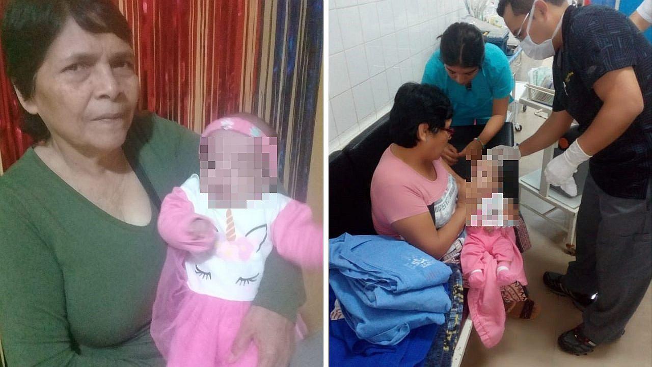 Abuela de bebé ayudada por empresario árabe manda sentido mensaje en sus redes sociales | FOTOS