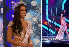 Valeria Flórez tropezó en su último desfile por la corona al ‘Miss Perú 2022′