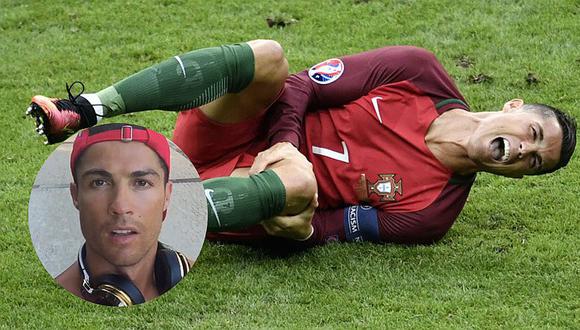 Cristiano Ronaldo dice que volverá "más fuerte" tras lesión [VIDEO] 
