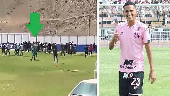 ​'Barristas' del Sport Boys invaden estadio en entrenamiento y lesionan a futbolista Jhon Vega (VIDEO)