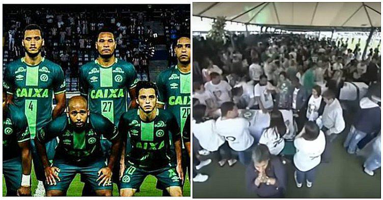 Chapecoense: espeluznante video registrado durante el sepelio sale a la luz 