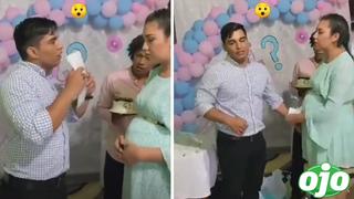 Hombre descubre infidelidad en pleno baby shower: “yo no puedo tener hijos” | VIDEO