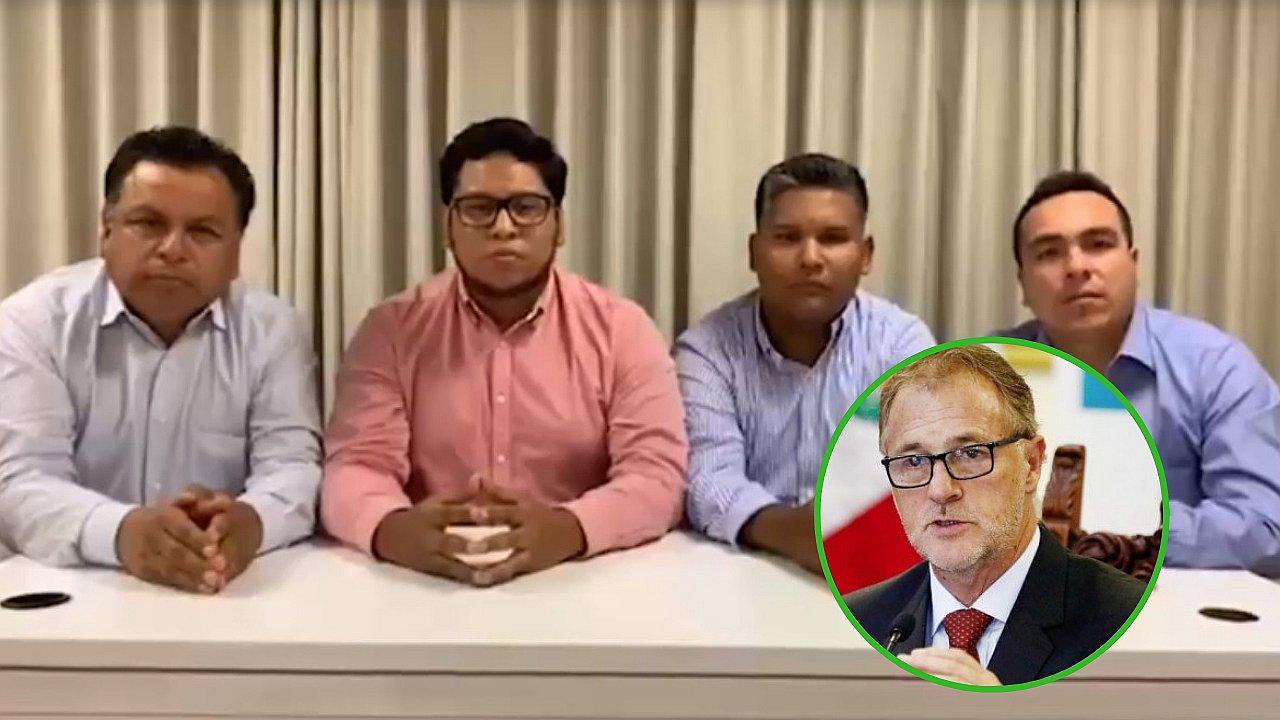Alcaldes de Lima Norte le dan la espalda a Jorge Muñoz: "no a la corrupción" (VIDEO)