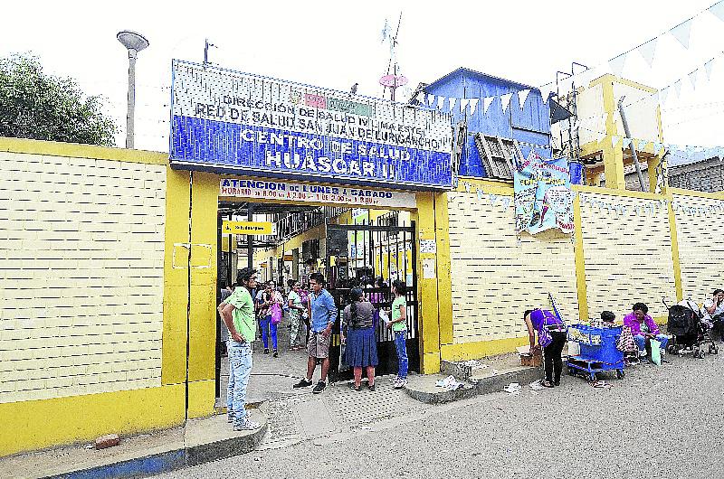 San Juan de Lurigancho: Pánico por el zika en centro de salud    