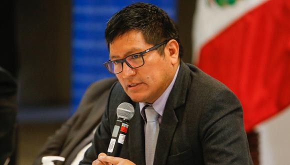 Por su parte, el ministro Jorge López Peña, negó que los montos depositados provengan de fondos del Estado, sino que se trata de su dinero personal. (Foto: Minsa)