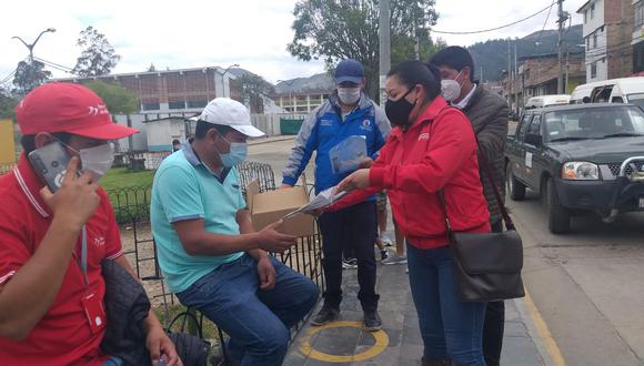 Cajamarca: entregan 40 mil protectores faciales para combatir el COVID-19 (Foto: Municipalidad Cajamarca).