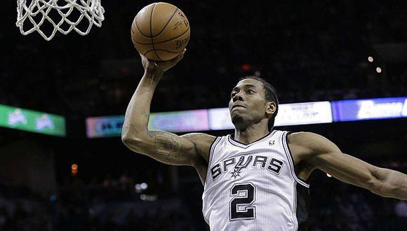 NBA: Kawhi Leonard lleva a los Spurs a la fase final 