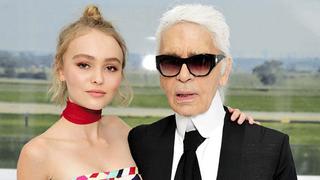 ¡Karl Lagerfeld y Lily Rose Depp despiden el 2016 con esta noticia! [FOTOS]