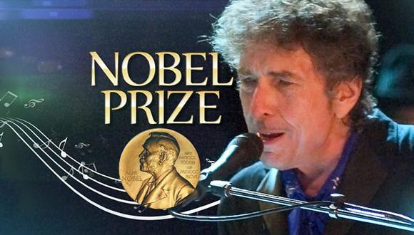 Bob Dylan recibe su premio Nobel de Literatura en Estocolmo 
