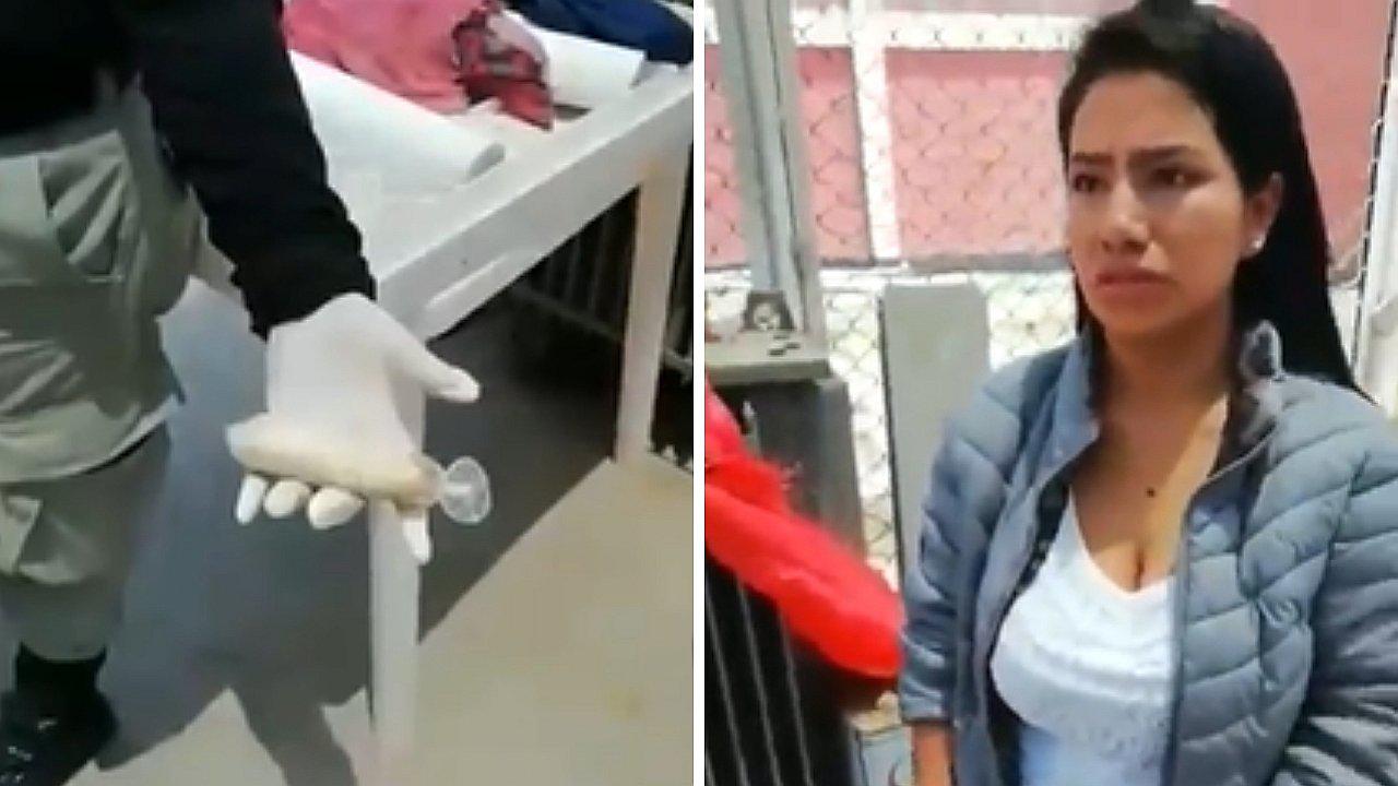 Joven intentó pasar drogas en su parte íntima en Trujillo (VIDEO)