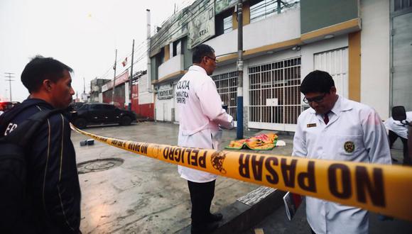 Sicarios asesinan a dos hombres en Santa Anita. (Foto: César Grados/@photo.gec)