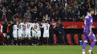 Sevilla derrota 2-1 al Real Madrid que pierde tras 40 partidos invicto