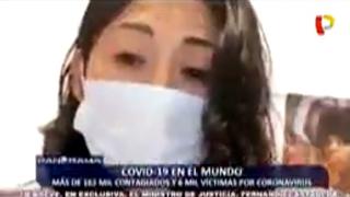 Coronavirus: periodista peruana Rosario Victorio tiene mal y llora por pesadilla que vive en España │VIDEO