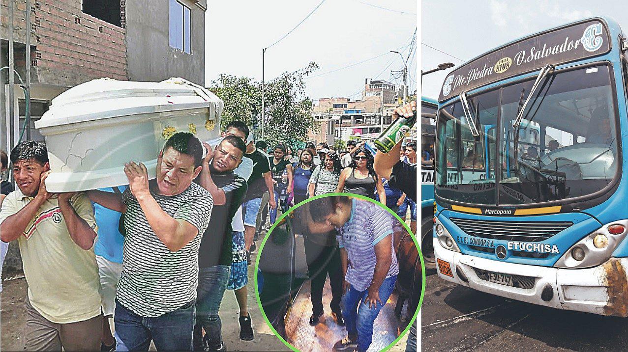 Familia de abatido en bus "El Chino" lo defienden y niegan que este asaltara (FOTOS)