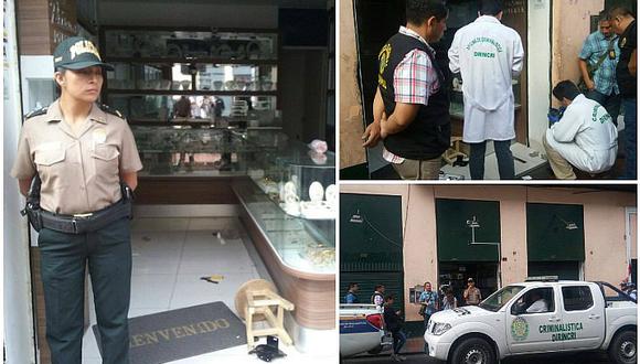 Centro de Lima: roban joyería a pocas cuadras de Palacio de Gobierno (FOTOS)