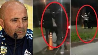 Jorge Sampaoli insulta a policía: "cobras 100 pesos por mes" (VIDEO)