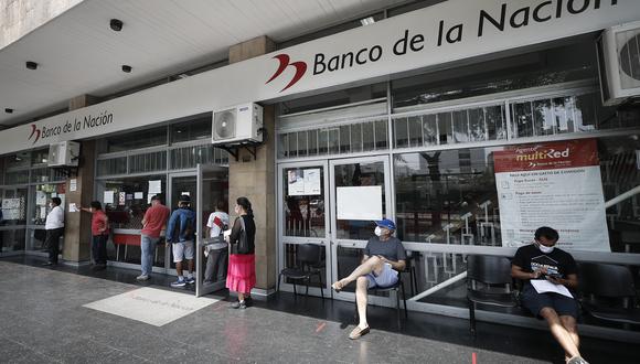 Banco de la Nación. (Foto: Cesar Campos / GEC)