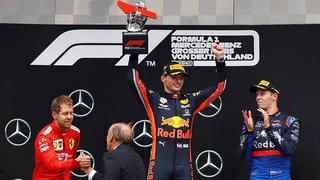 ​Fórmula 1: Verstappen gana en Alemania, mientras líder Hamilton llega undécimo