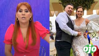 Magaly Medina da con palo a Marina Mora por canjes de su boda: “no pagó ni su maquillaje”