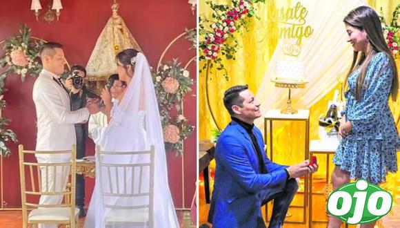 El look de Luigui Carbajal en su boda. Foto: (Instagram/@luiguicarbajal).