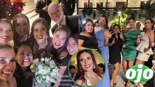 Valeria Piazza, Alvina Ruiz, Carla Tello y Gunter Rave : Los famosos que asistieron a la boda de Verónica Linares