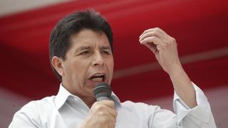 Pedro Castillo: “Algo insólito pasa en el Perú, los corruptos juzgando a un inocente de corrupción”