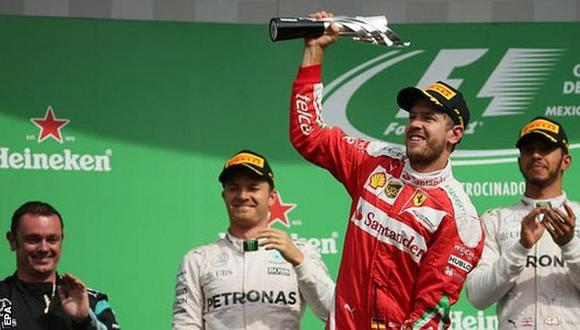Fórmula 1: Vettel sancionado baja del podio y pasa del tercer al quinto lugar