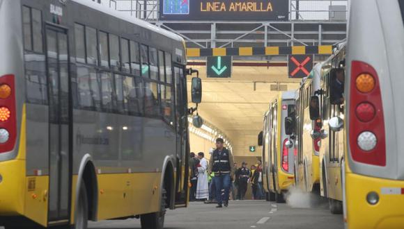 La nueva estructura en los precios del Corredor Amarillo no afecta la tarifa ‘Aquisito nomás’ que se aplica para rutas cortas. (Foto: GEC)