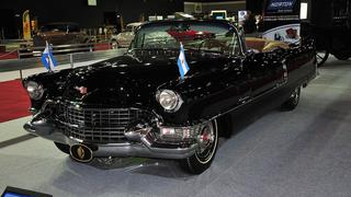 Cadillac de Perón, una joya rodante que manejó Hugo Chávez, brilla otra vez