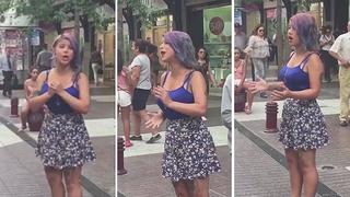 ​Venezolana canta ópera en las calles y asombra con su talento (VÍDEO)