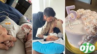 Así celebraron Rodrigo Cuba y Ale Venturo los cinco meses de su bebita | VIDEO 