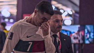 Cristiano Ronaldo llora al final del partido: Portugal eliminado y dolorosa reacción del crack luso
