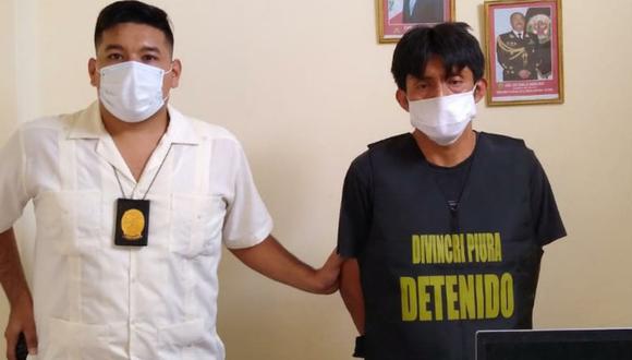 Piura: Agentes del Depincri detuvieron a Juan José Peña por presunto secuestro y explotación sexual en agravio de dos menores de 15 y 16 años. (Foto GEC)