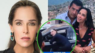 El dramático vídeo de actriz mexicana pidiendo ayuda para salvar a su esposo baleado 