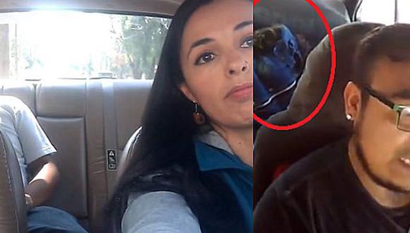 Facebook: mujer responde al vídeo de un taxista que grabó a pasajera ebria