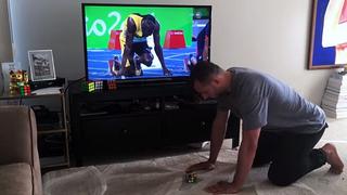 YouTube: Hombre es más rápido que Usain Bolt cuando arma cubo de Rubik
