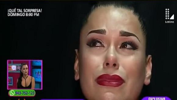 Dayana Valenzuela no va más en el Miss Perú y se muestra afectada en vivo (VIDEO)