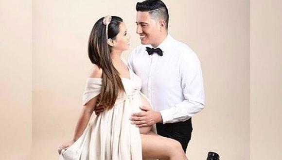 Pedro Loli protagoniza hermosa sesión de fotos con su prometida, quien espera un hijo del cantante 