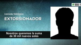 Denuncia que extorsionador le exige S/ 30 mil: “Si no cumples quemamos tu negocio, luego te matamos”