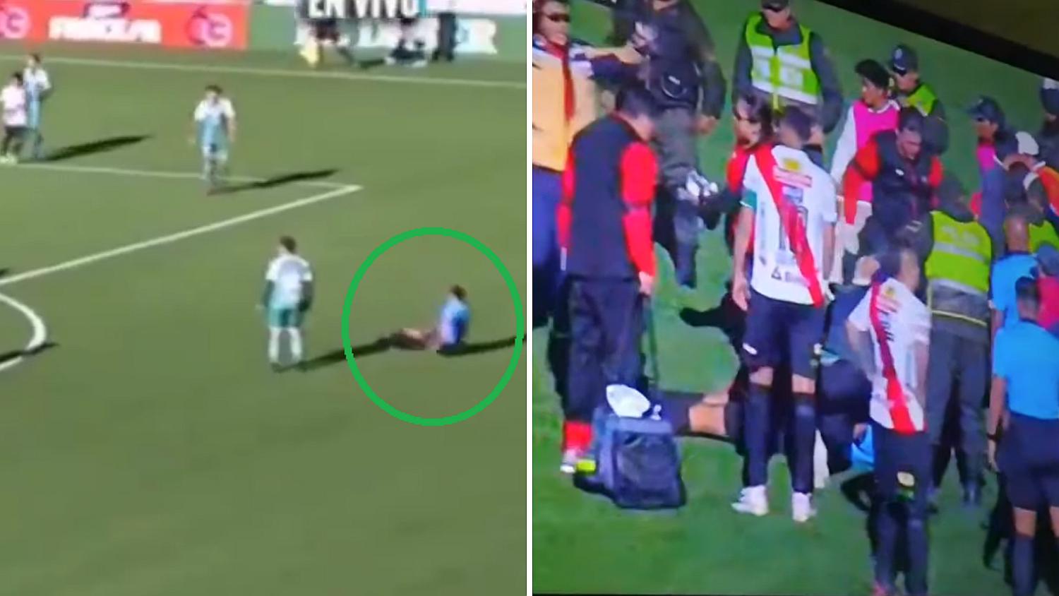 Árbitro muere tras desvanecerse en pleno partido en Bolivia (VIDEO)