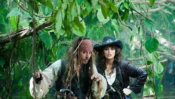 Mira el trailer de la película "Piratas del caribe 4" 