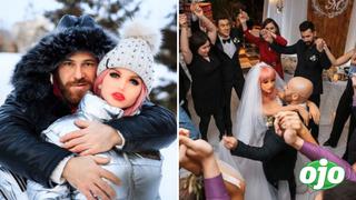 Hombre contrajo matrimonio con una muñeca sexual y lo celebró por todo lo alto | FOTOS