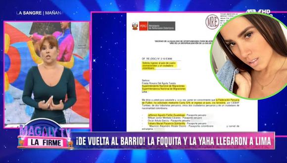 Foto y video: ATV | Magaly TV La firme