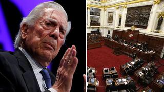 Vargas Llosa apoya a Vizcarra: “Ese Congreso era un vergüenza, un congreso de pillos"